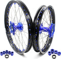 21/19 MX Casting Off-road Wheels Blue Nipple Q15007
