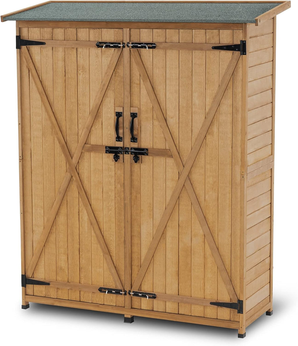 Outdoor Storage Cabinet with Double Lockable Doors C234590