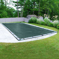 16 ft. x 36 ft. Teal Green In Ground Pool Winter Cover I9412