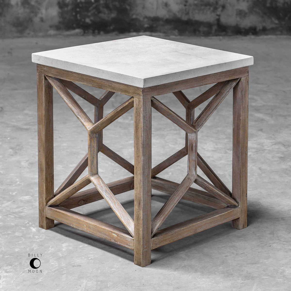 Stone End Table V8311