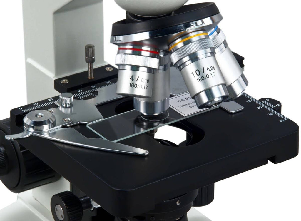 40X-1600X Binocular Compound Microscope with USB Camera C4294