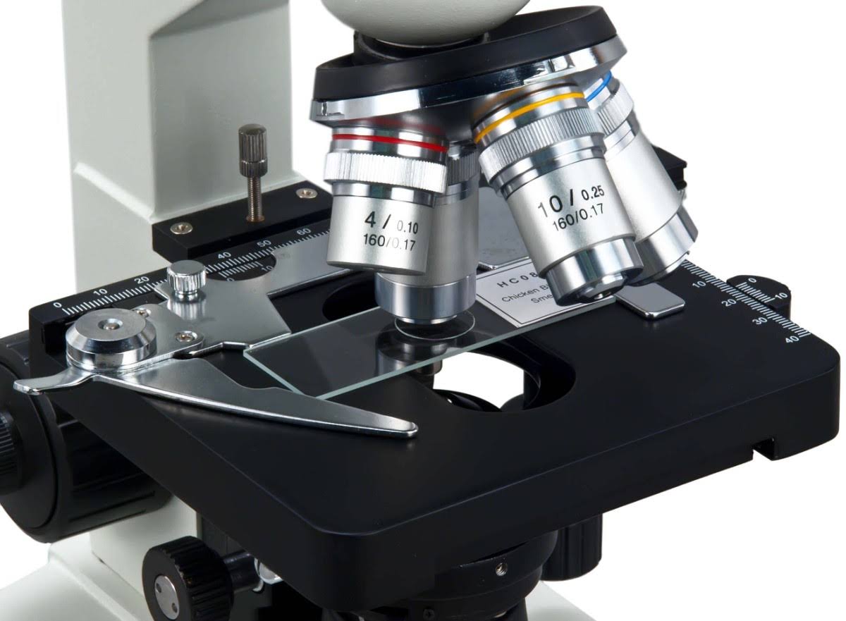 40X-1600X Binocular Compound Microscope with USB Camera C4294