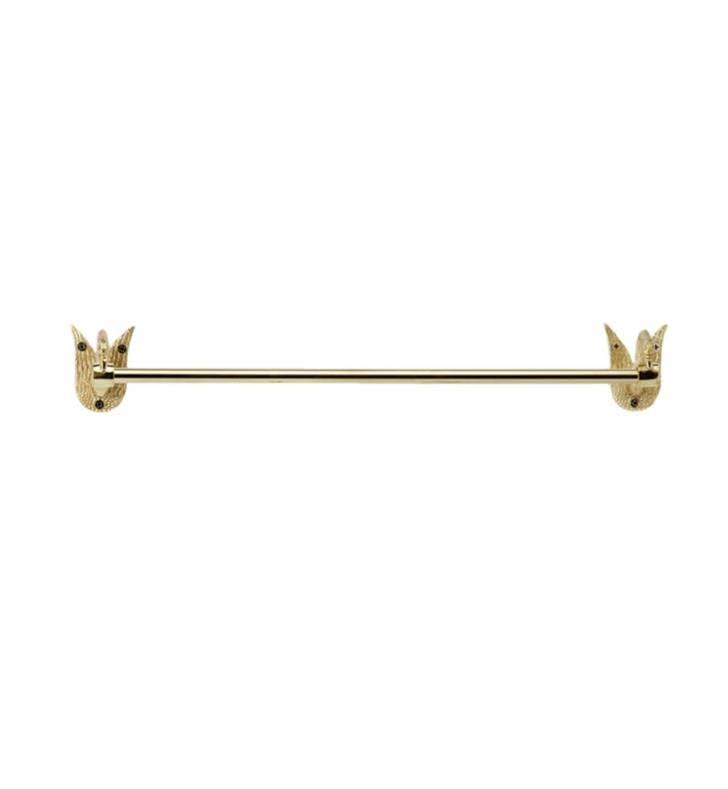 Pewter 18x22 Towel Bar J42306