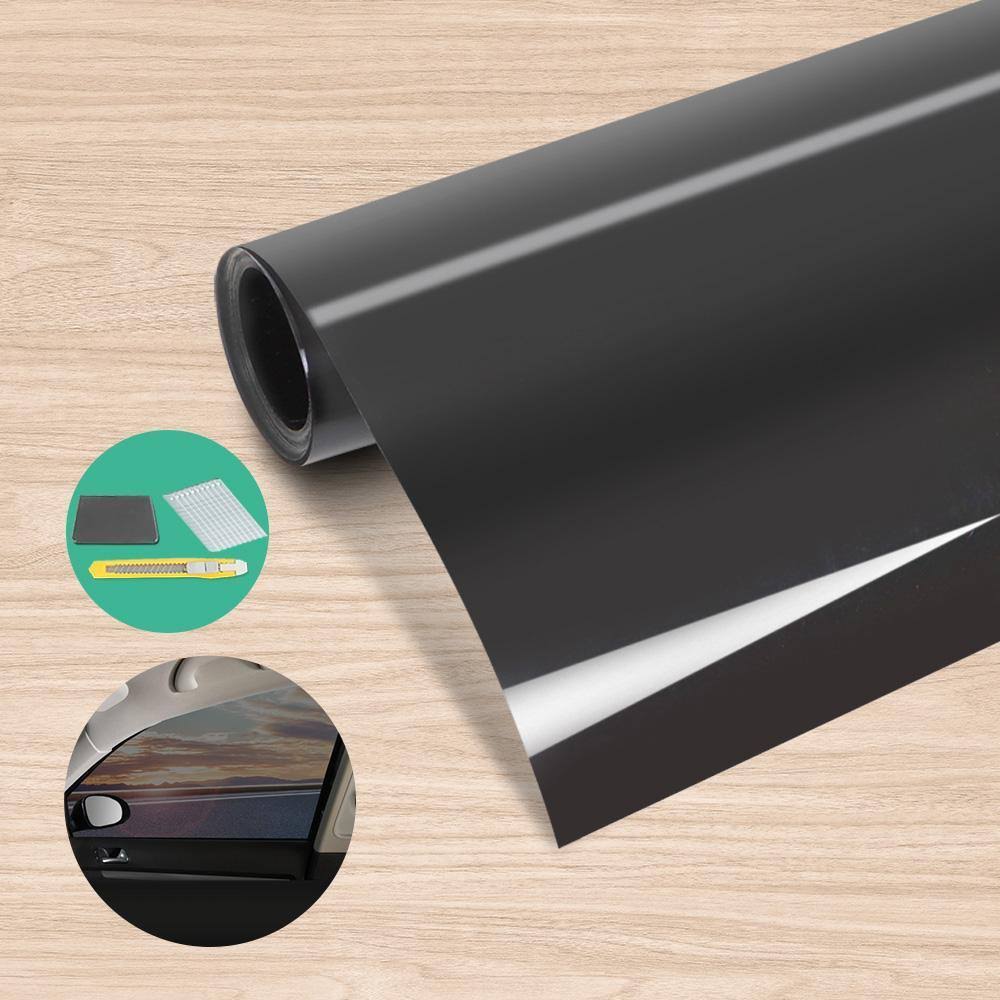 Black Window Tint Film 76cm x 7m VLT 35% A5945