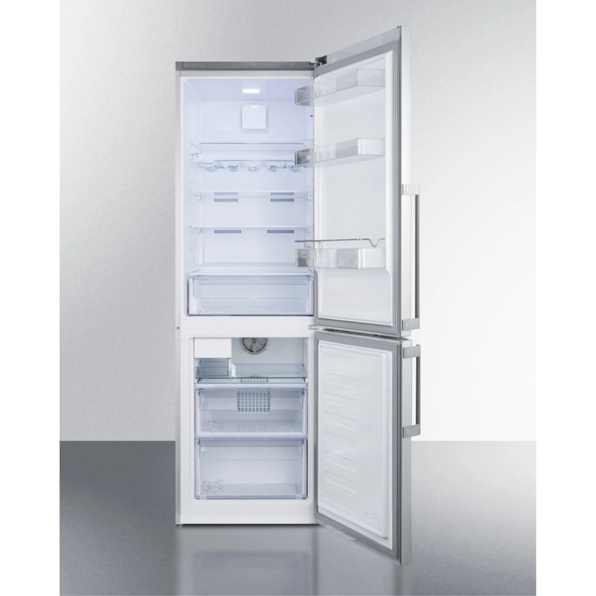 24" Wide Bottom Freezer Refrigerator With Icemaker X908