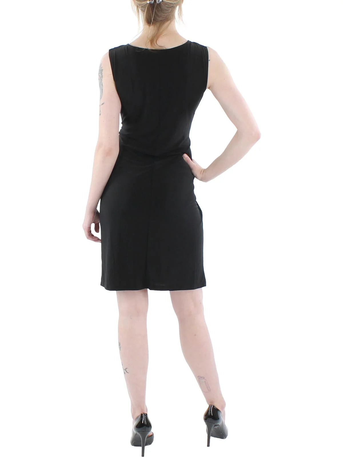 Metallic Chevron Two Piece Dress Q32918