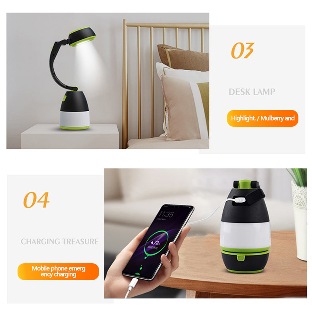 Rechargeable LED Camping Light with 5 Modes Z512