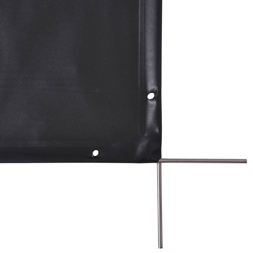 HD 100x22 16:9 Fixed Frame Projector Screen 87x49 Projection 3x22 Aluminum U33096