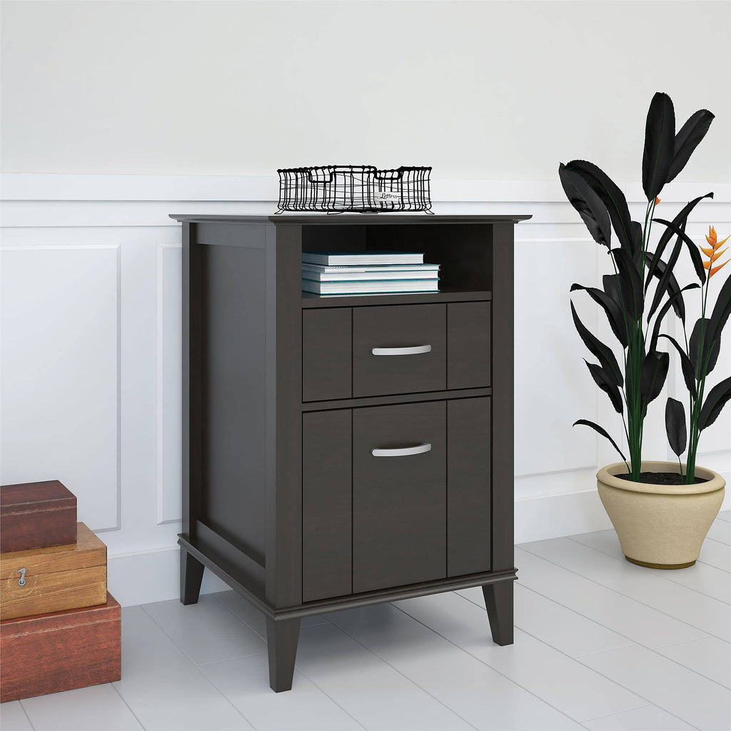 Espresso File Cabinet X121