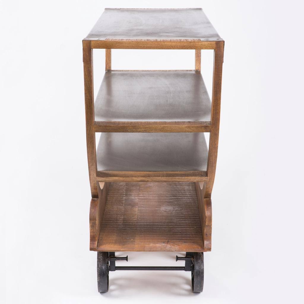 Mango Wood Cart Q120791