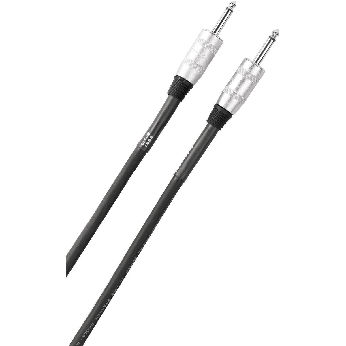 12g Speaker Cable 1/4x22 to 1/4x22 100 ft. Black D8726