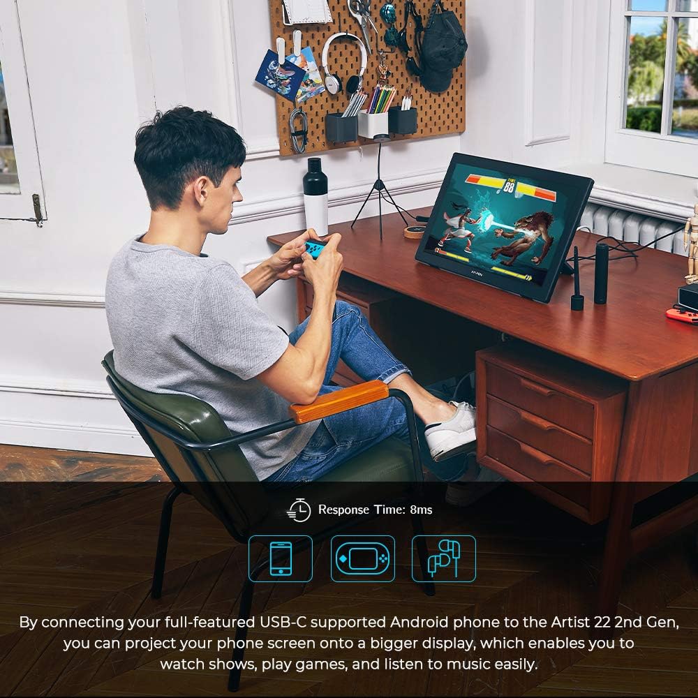 21.5 Inch Graphics Tablet with Screen F1264