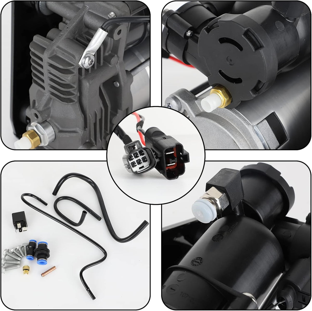 Air Suspension Compressor Pump Replacement H12542
