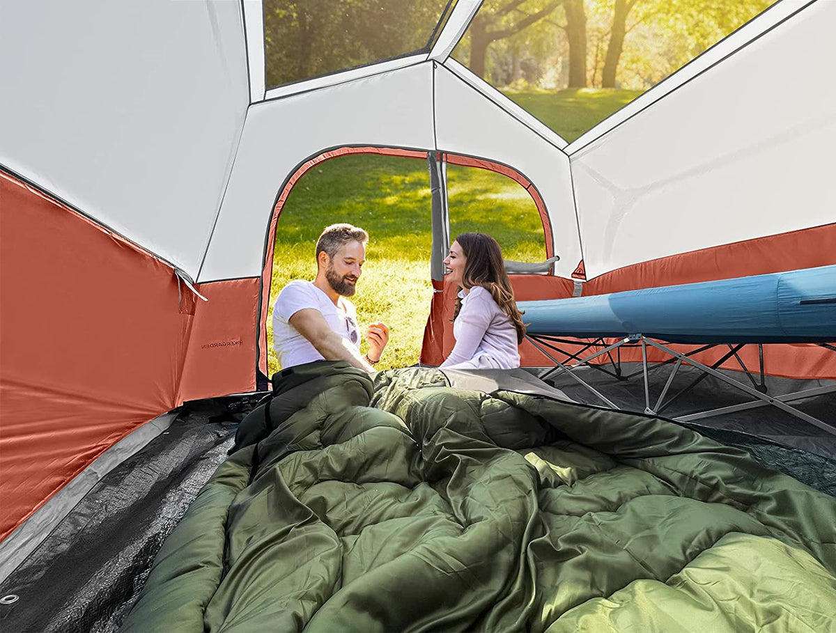 6 Person Cabin Tent with Carry Bag E7195