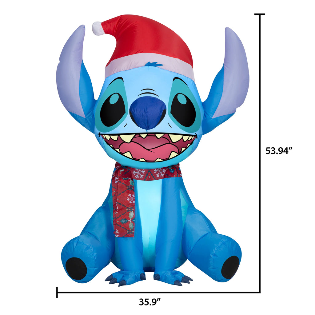 4.5 Foot Inflatables Christmas Stitch T810104