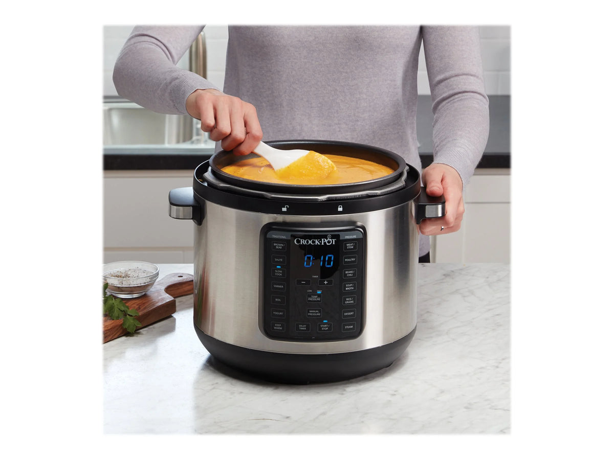 8 qt Stainless Steel Multi Cooker T9696