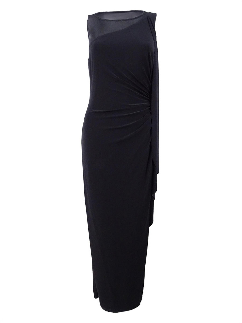 Sleeveless Jersey Column Gown C588636
