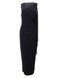 Sleeveless Jersey Column Gown C588636