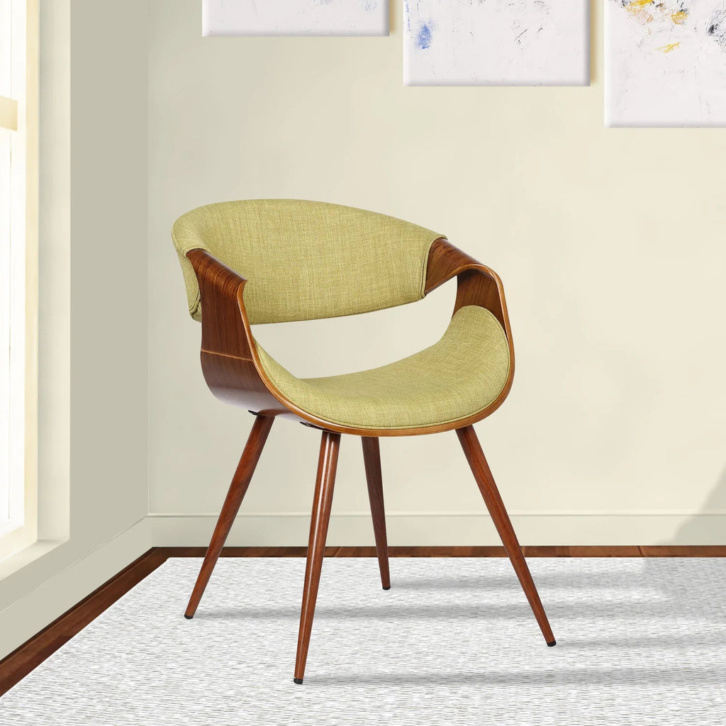 Fabric Dining Chair in Walnut and Charcoal K792305