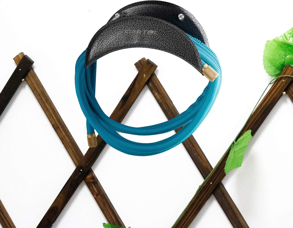 High Carbon Steel Wall Mounted Garden Hose Hanger Pack of 2 R2547