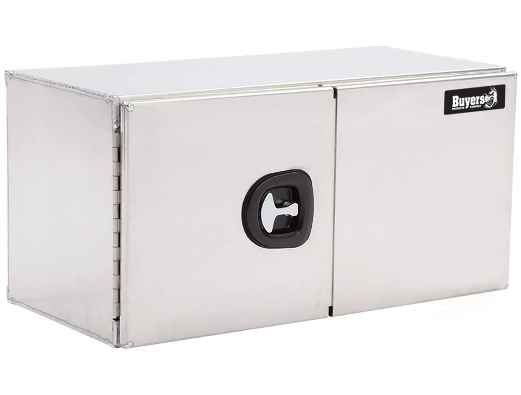 Aluminum Underbody Truck Box with Barn Door, 18x18x30 inch U7890