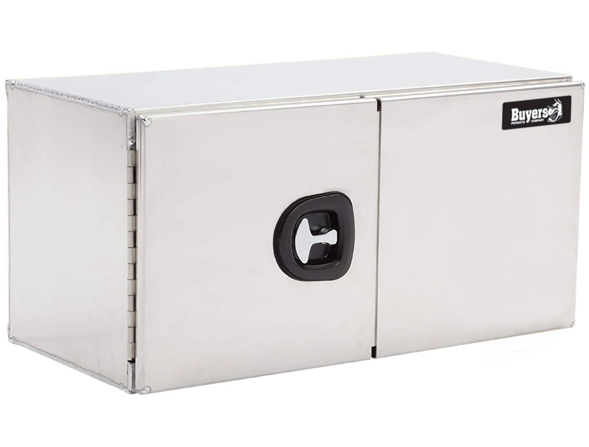 Aluminum Underbody Truck Box with Barn Door, 18x18x30 inch U7890