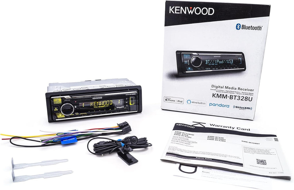 Bluetooth Car Stereo with USB Port, AM/FM Radio, MP3 Player, Detachable Face U8724