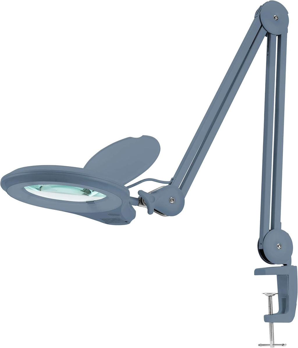 60 Pcs SMD LED Magnifying Lamp with Clamp, 5 Inches Diameter Lens E62752