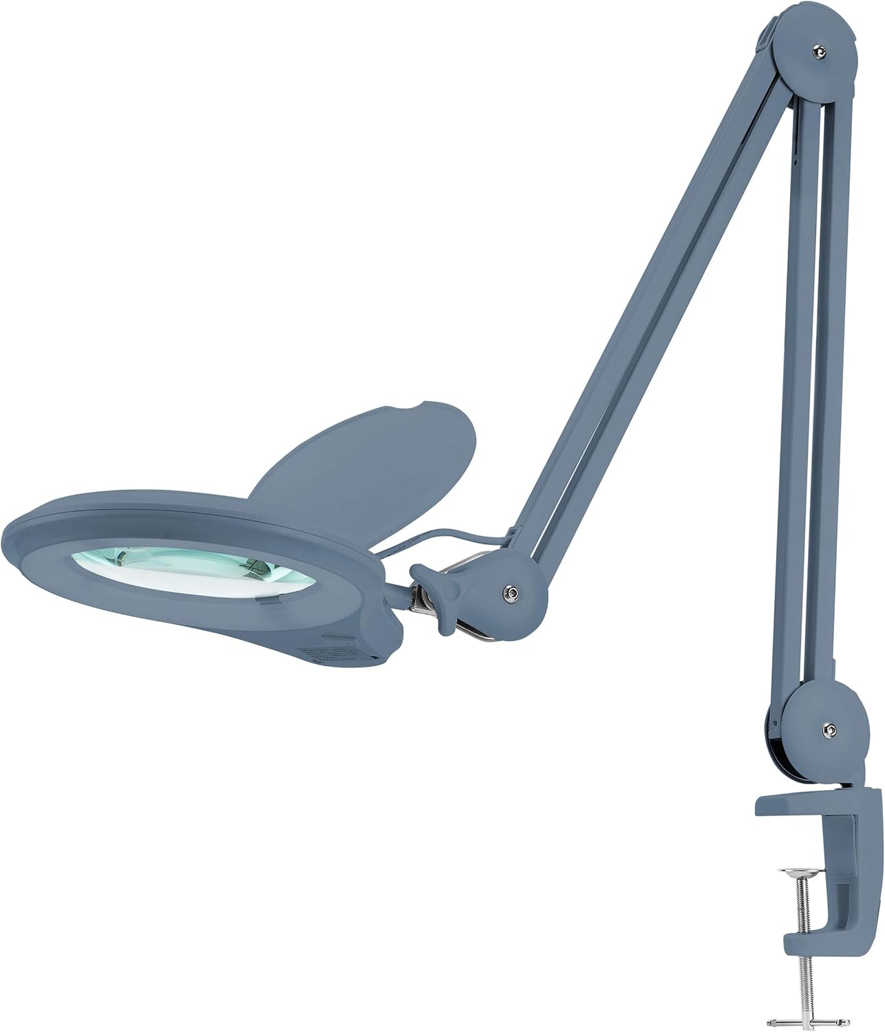 60 Pcs SMD LED Magnifying Lamp with Clamp, 5 Inches Diameter Lens E62752