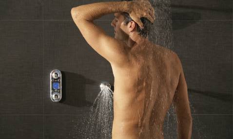 Chrome Vertical Spa Digital Control L778