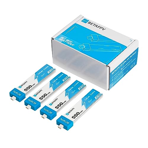 4pcs 550mAh 1S 3.8V Lipo Battery with BT2.0 Connector K93062