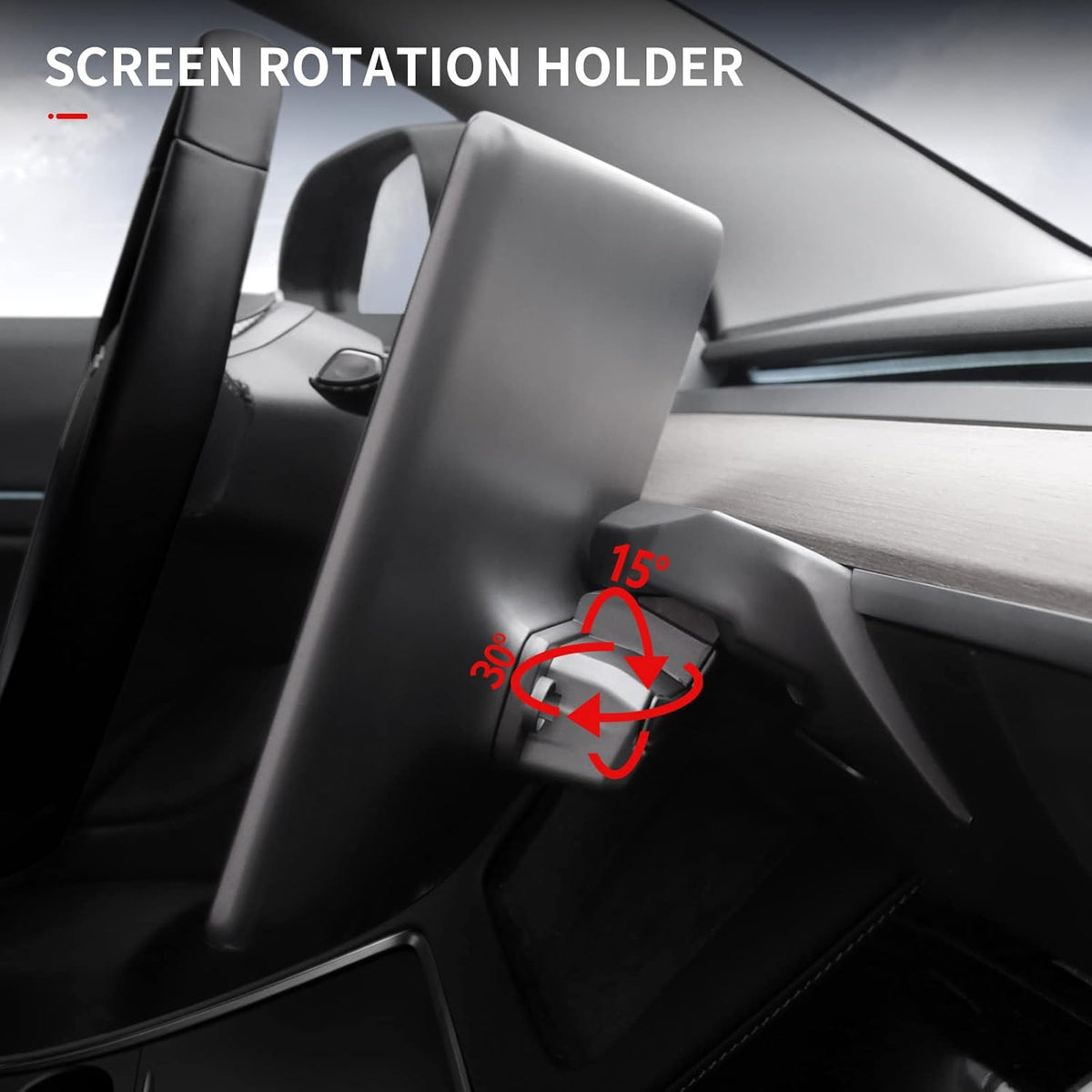 Screen Swivel Mount Center Console Navigation Holder M9695