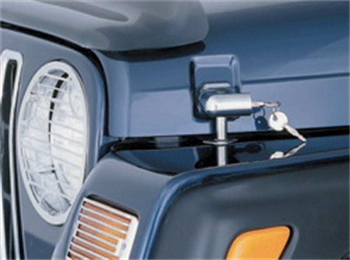 Chrome Locking Hood Catch Kit F970218