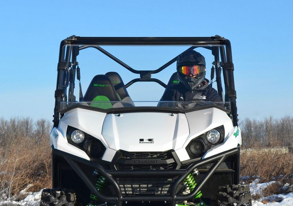 Heavy-Duty Full Windshield Clear Polycarbonate S485