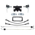 Tailgate Handles & Bezels Kit with Latches Cables Rods & Bed Side Hinges for 1994-2004 S10 Sonoma Pickup Truck F33688