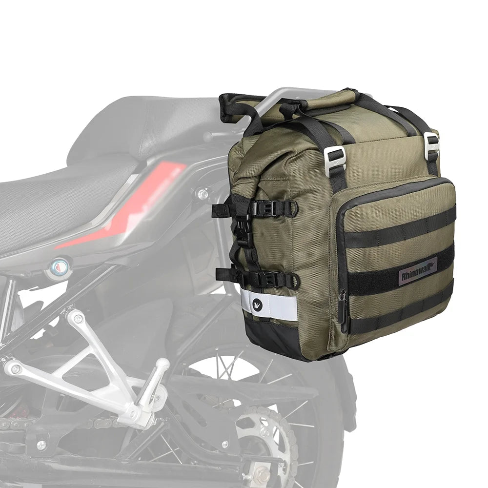 Motorcycle Side Saddle Bag 20L Waterproof Removable B592