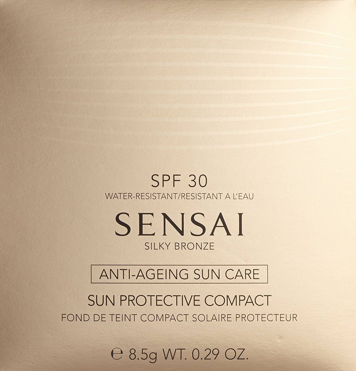 Silky Bronze Sun Protective Compact 8.5 Gr W748