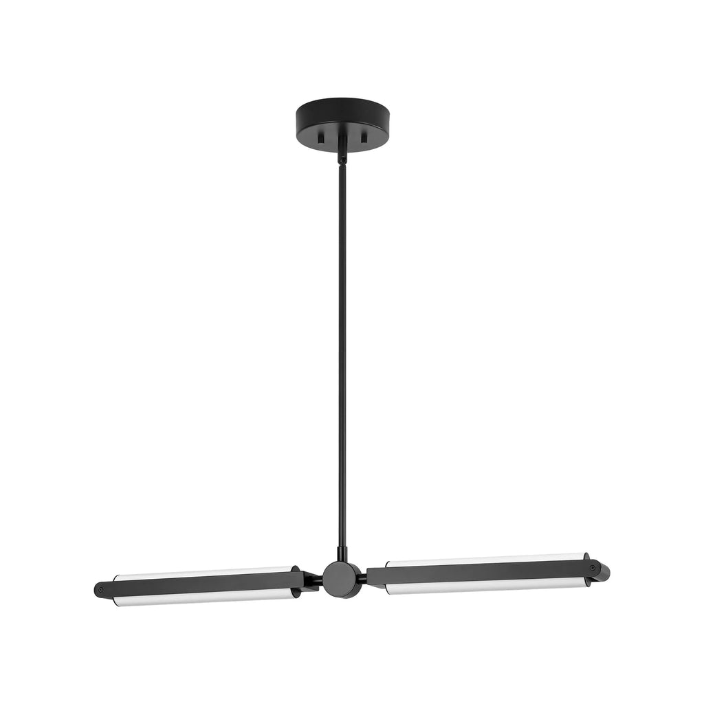 2-Light Integrated LED Contemporary Pendant J1777