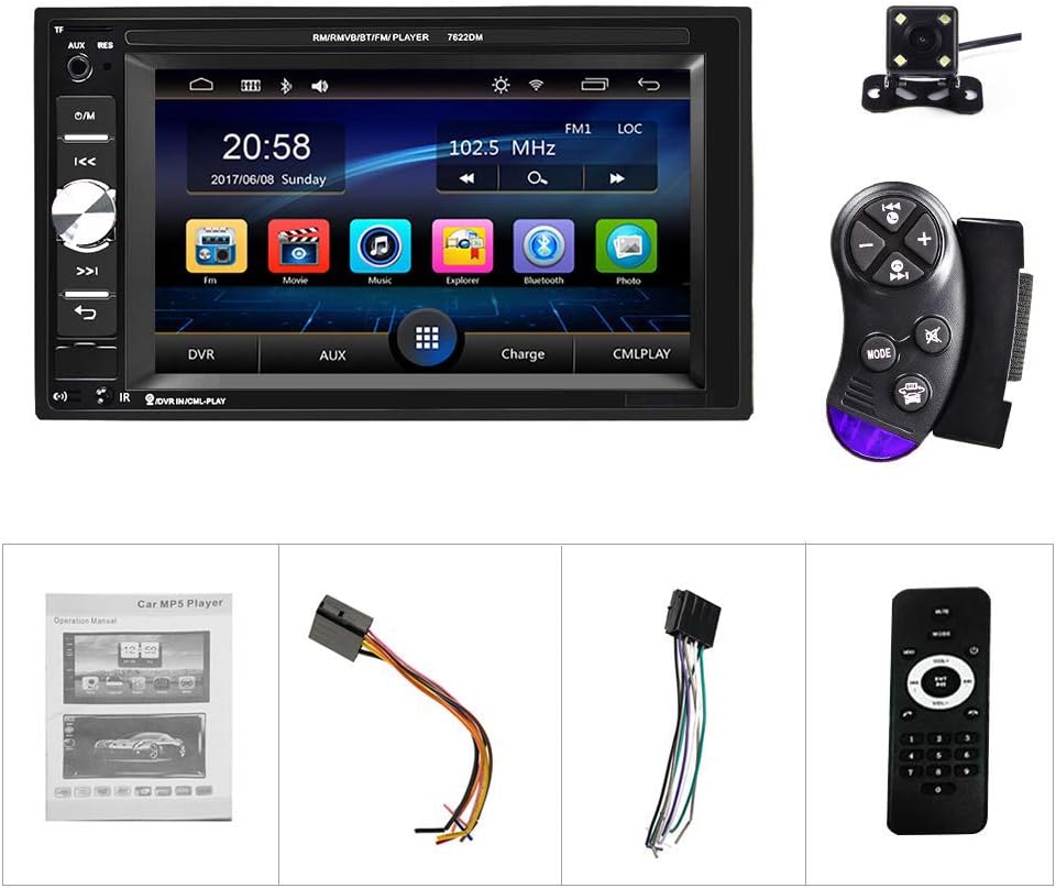 Car Stereo with Backup Camera Remote Control Pack of 2 Y641526