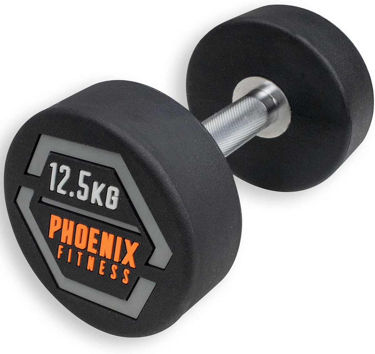 Rubber Coated Cast Dumbbell Pack of 2 Z314068