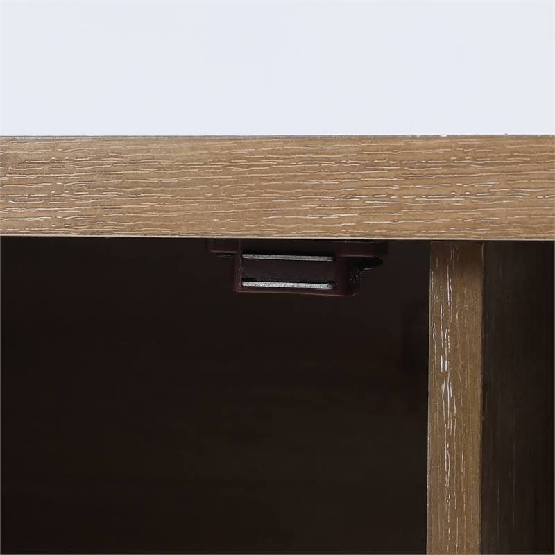 Wood Farmhouse Buffet Storage Cabinet X3587