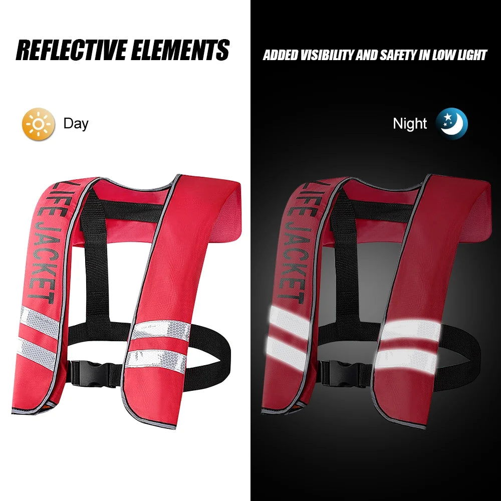 Auto Inflatable Adult Safety Float Suit Q9279