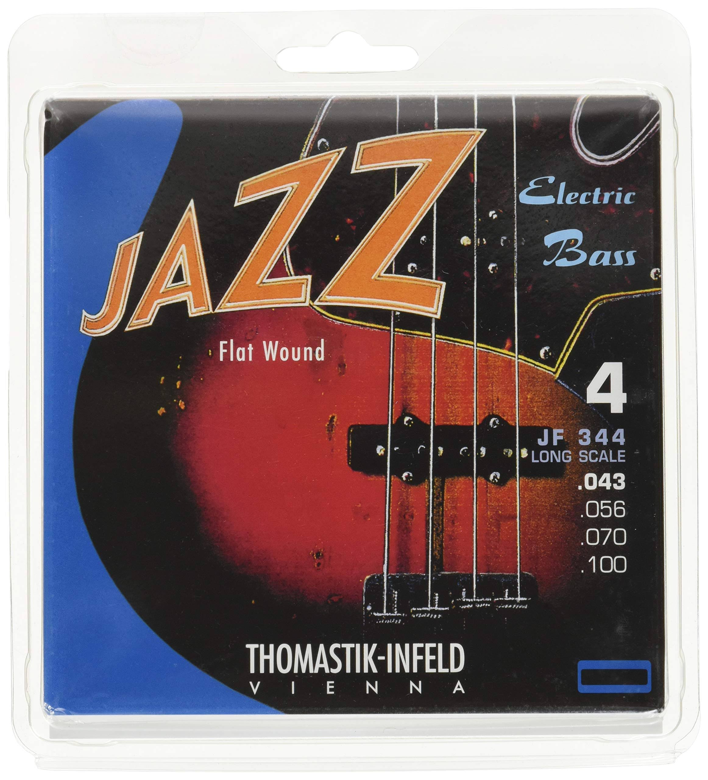 Flatwound Long Scale 4-String Jazz Bass Strings X83575