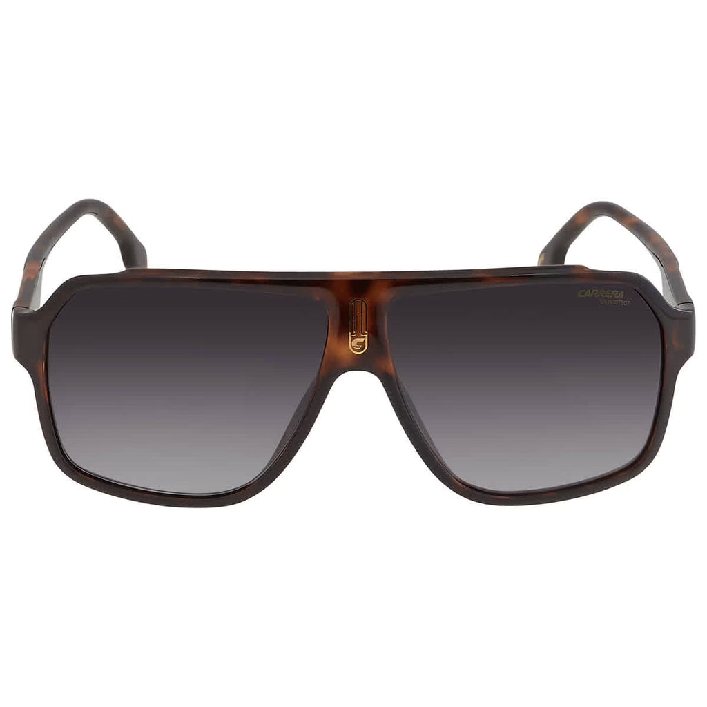 Dark Gray Gradient Rectangular Men's Sunglasses C201