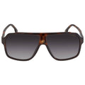 Dark Gray Gradient Rectangular Men's Sunglasses C201
