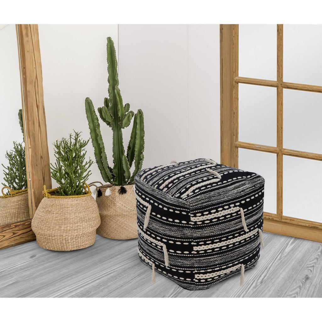 Black Ottoman J361992