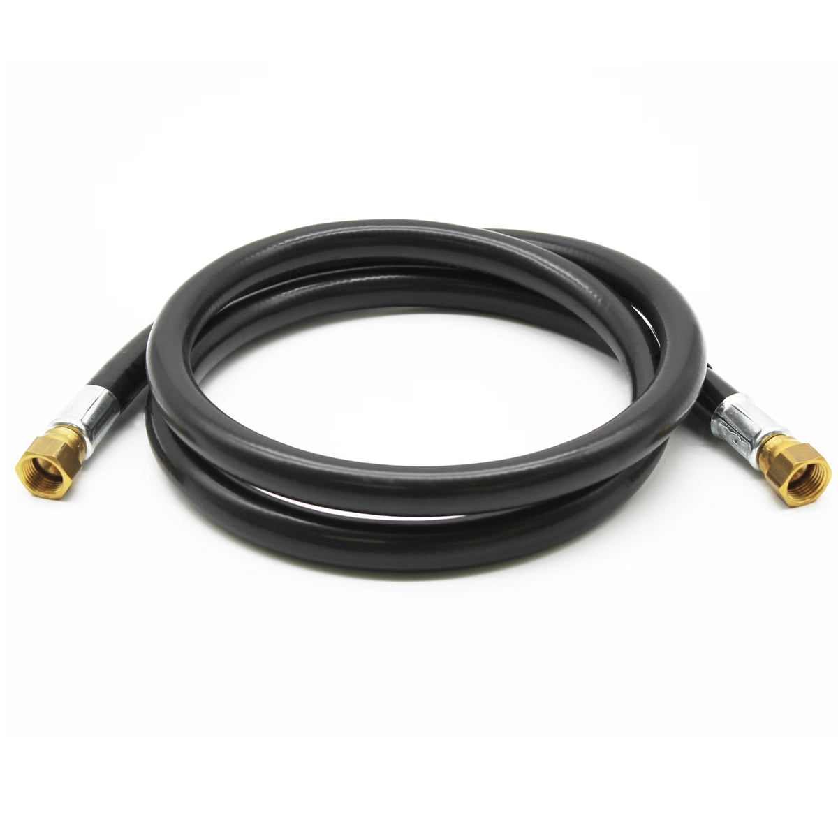 72 Inch 3/8 Inch ID Rubber RV Slide Out Hose Assembly O961