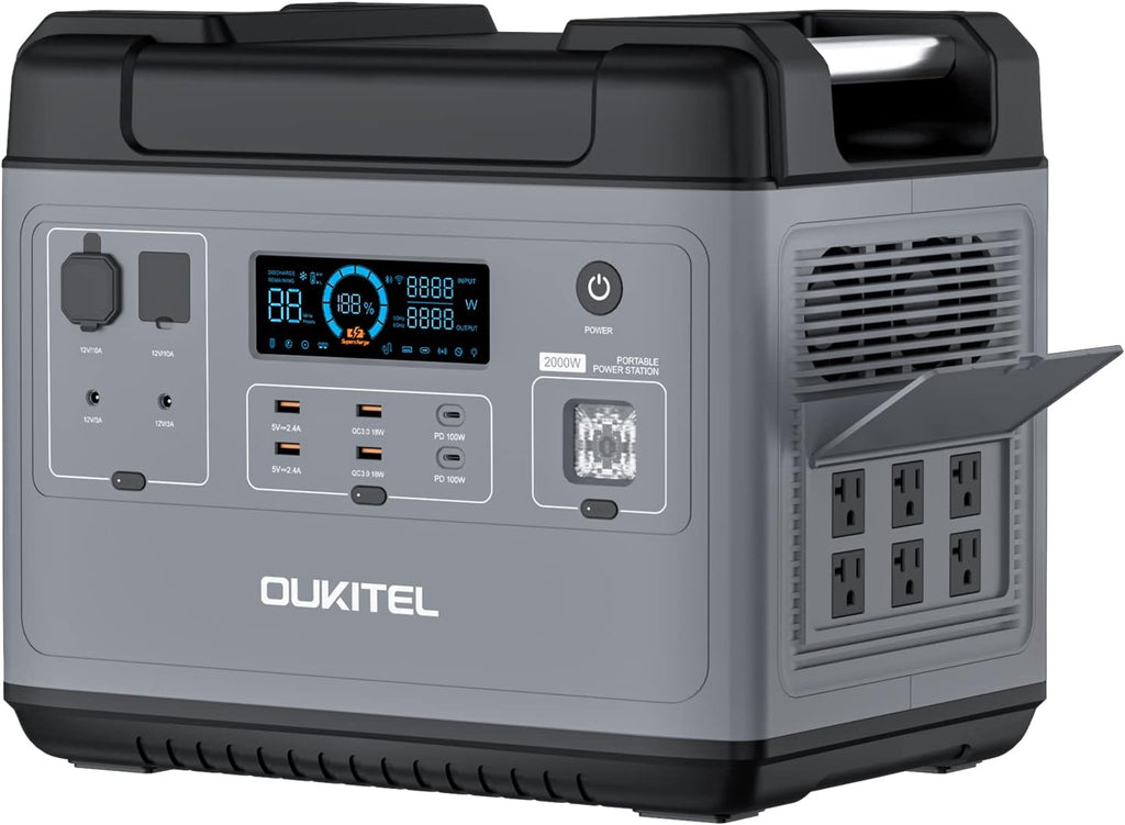 614Wh Portable Power Station with LiFePO4 Battery G8250