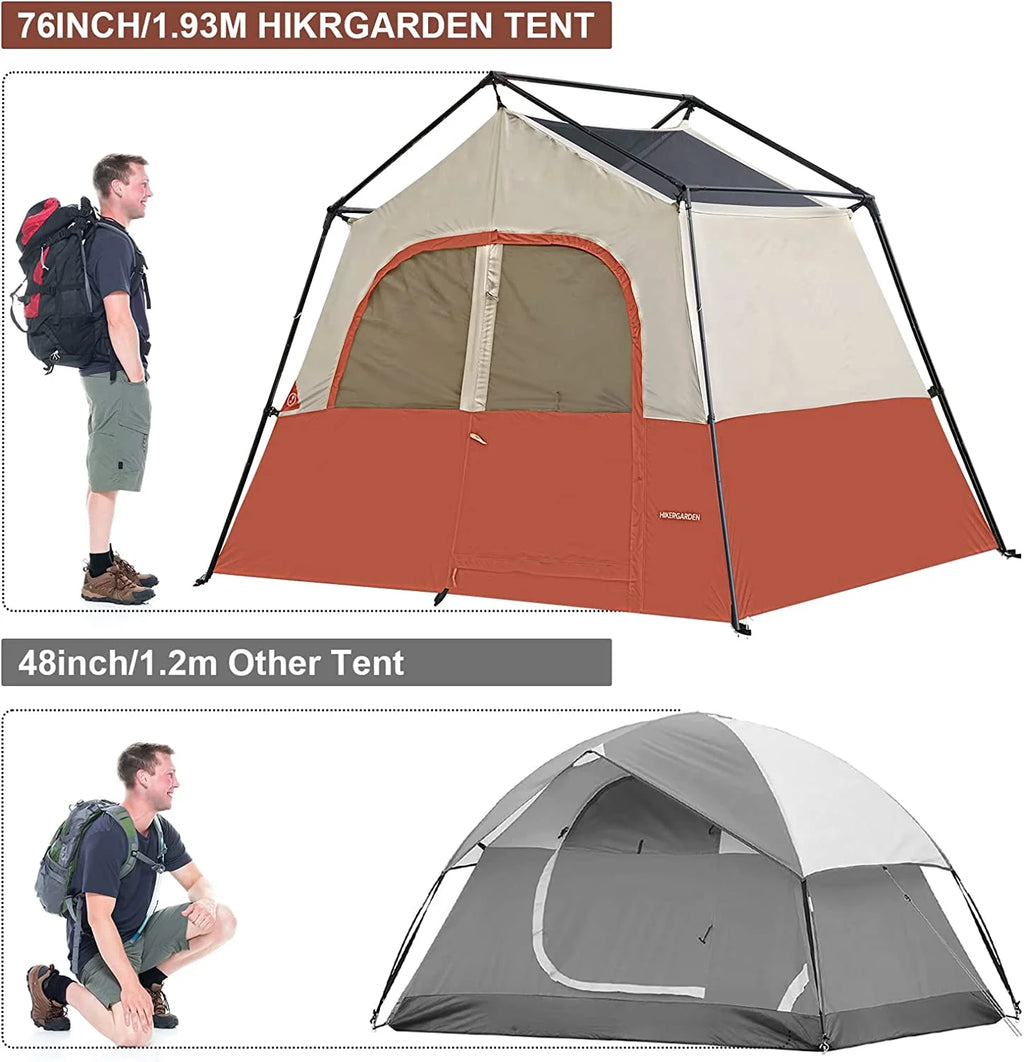 6 Person Cabin Tent with Carry Bag E7195