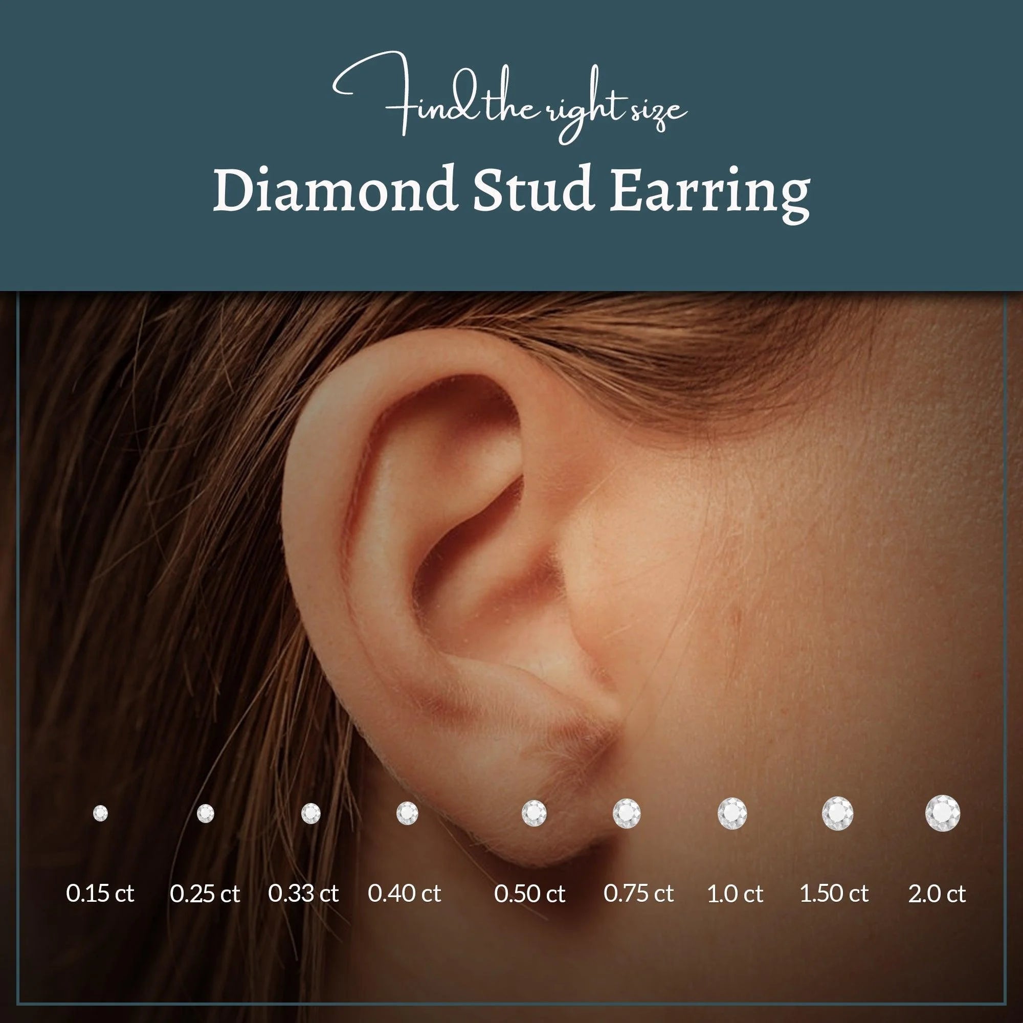 IGI Certified 1.00 Ct Lab Grown Diamond Martini Stud Earrings 14k White Gold L255